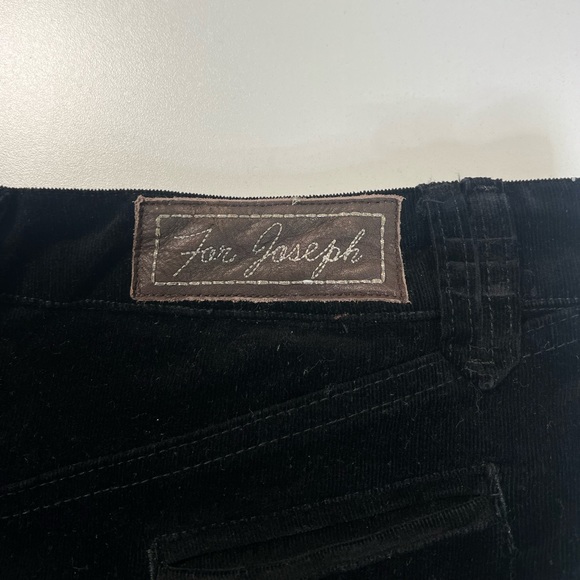 Vintage Corduroy Black Pleated Skirt by For Joseph Size 8 - Picture 10 of 16
